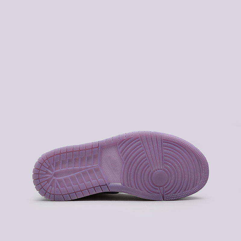 женские фиолетовые кроссовки Jordan WMNS 1 Ret High Soh AO1847-540 - цена, описание, фото 5